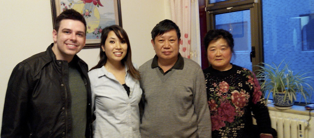 Alojamiento con familia china
